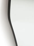 La Redoute Intérieurs Ornica shaped brass mirror 120x100cm, UK version