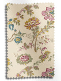 Land & Shore Orchard roller blind green floral 600x320mm - British product