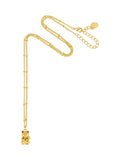 Estella Bartlett lucky cat gold tone necklace, imported from the UK