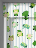 Wee Blue Bell Little Frogs roller blind (British brand)