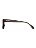Superdry grey cat eye sunglasses with gold foil logo - British product