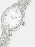 Swarovski Imber silver tone crystal watch - British product