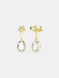 Swarovski Chroma drop earrings 18K gold plated (British brand)