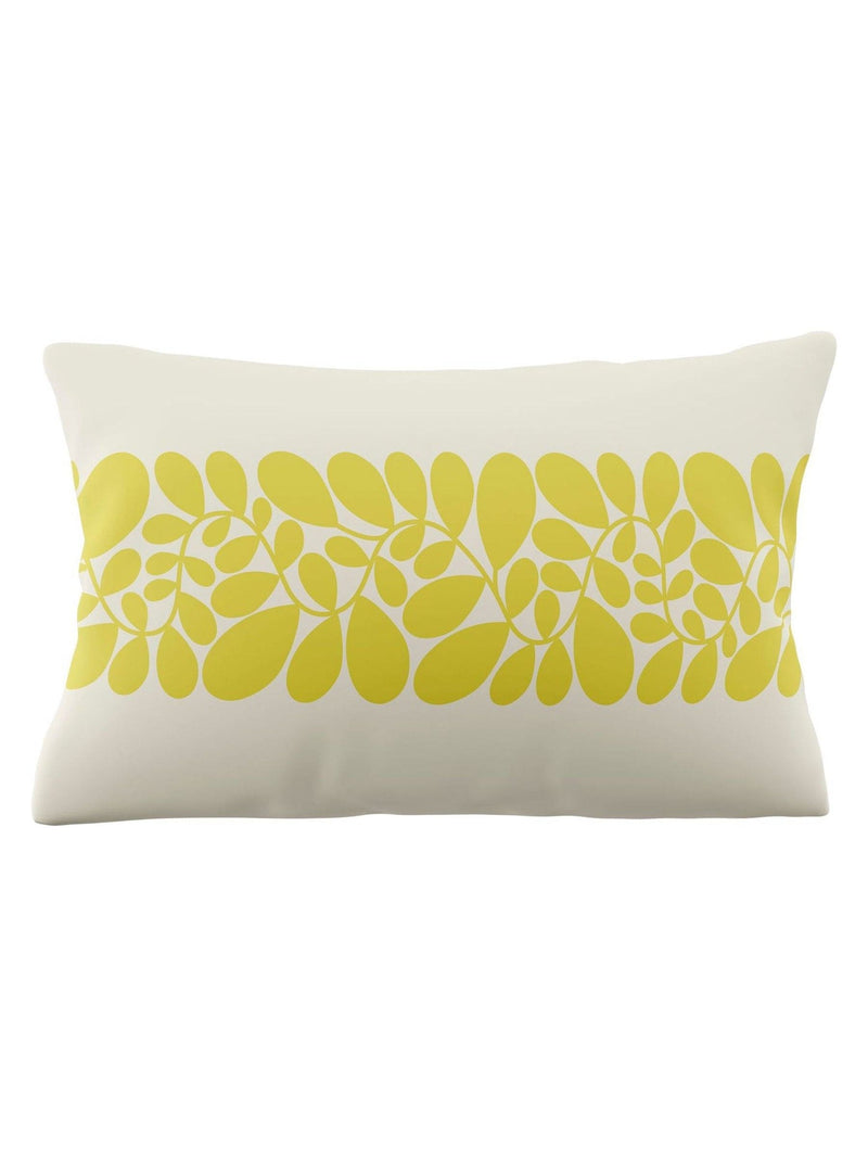 Orla Kiely yellow sycamore stripe pillowcases set of 2 (British brand)