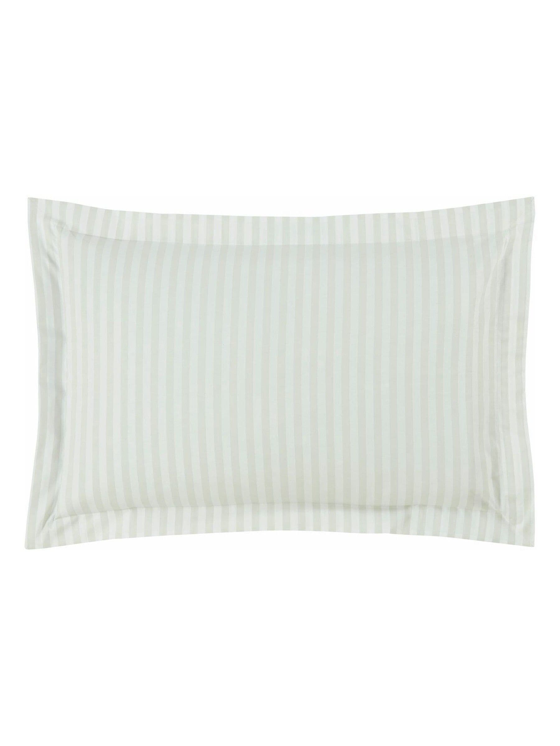 Sophie Allport set of 2 mint green stripe pillowcases, imported from the UK