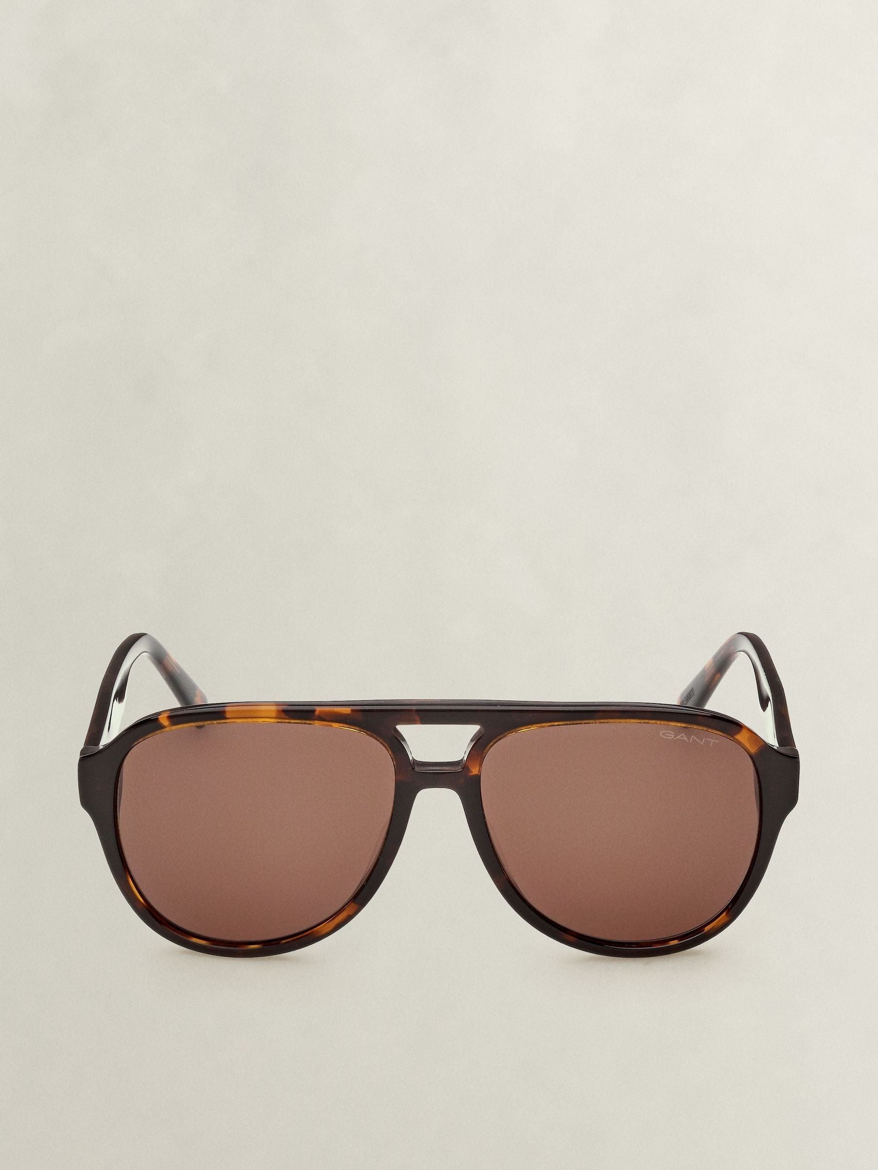 GANT gold acetate sunglasses (British brand)