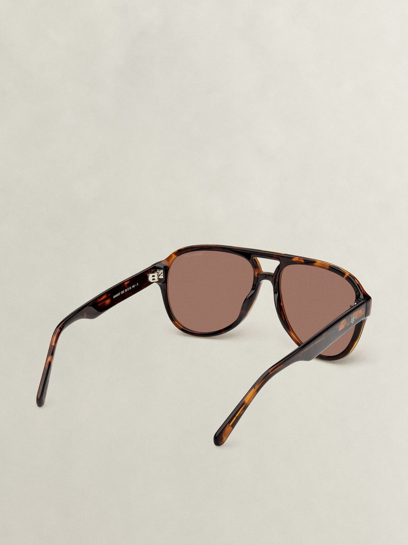GANT gold acetate sunglasses (British brand)