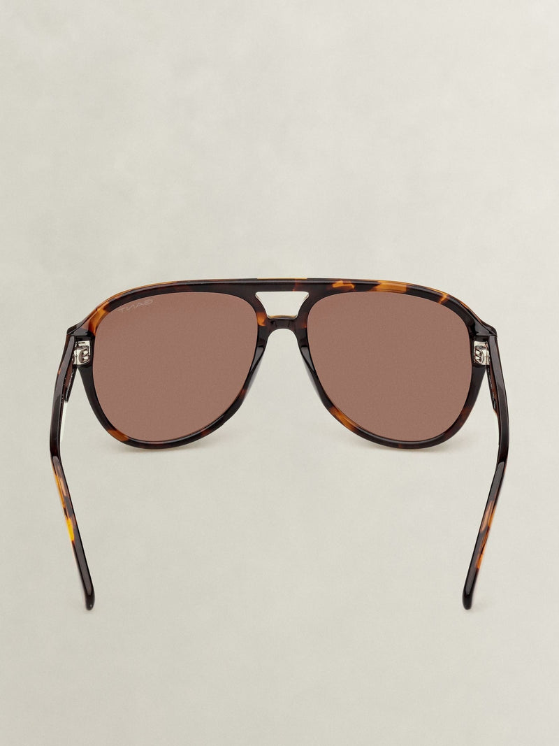 GANT gold acetate sunglasses (British brand)
