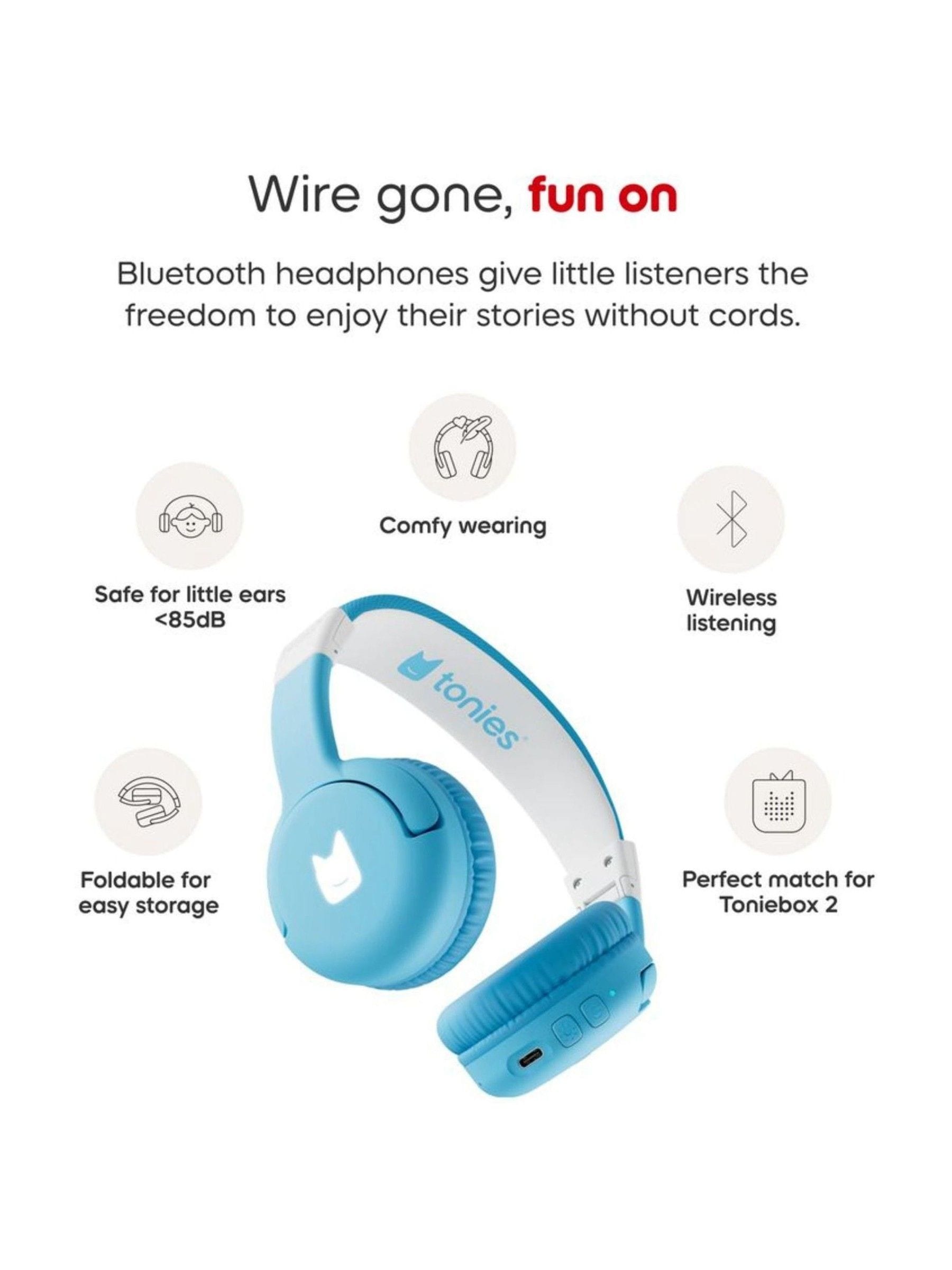 Tonies Sky Bluetooth headphones (British brand)