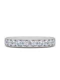 The Diamond Store half eternity ring 0.50ct lab diamond, UK version