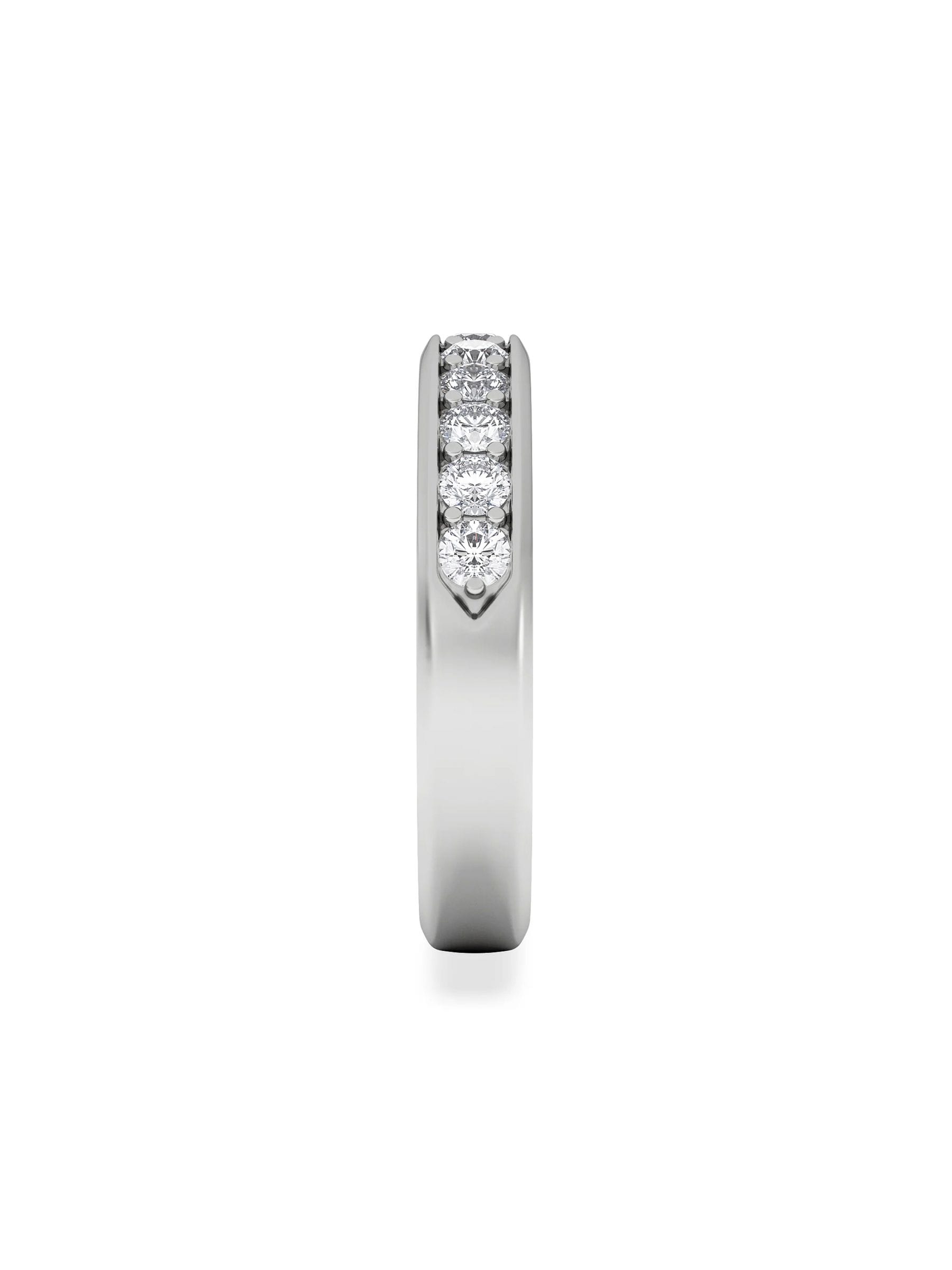 The Diamond Store half eternity ring 0.50ct lab diamond, UK version