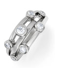 The Diamond Store lab diamond rain drop ring, UK version