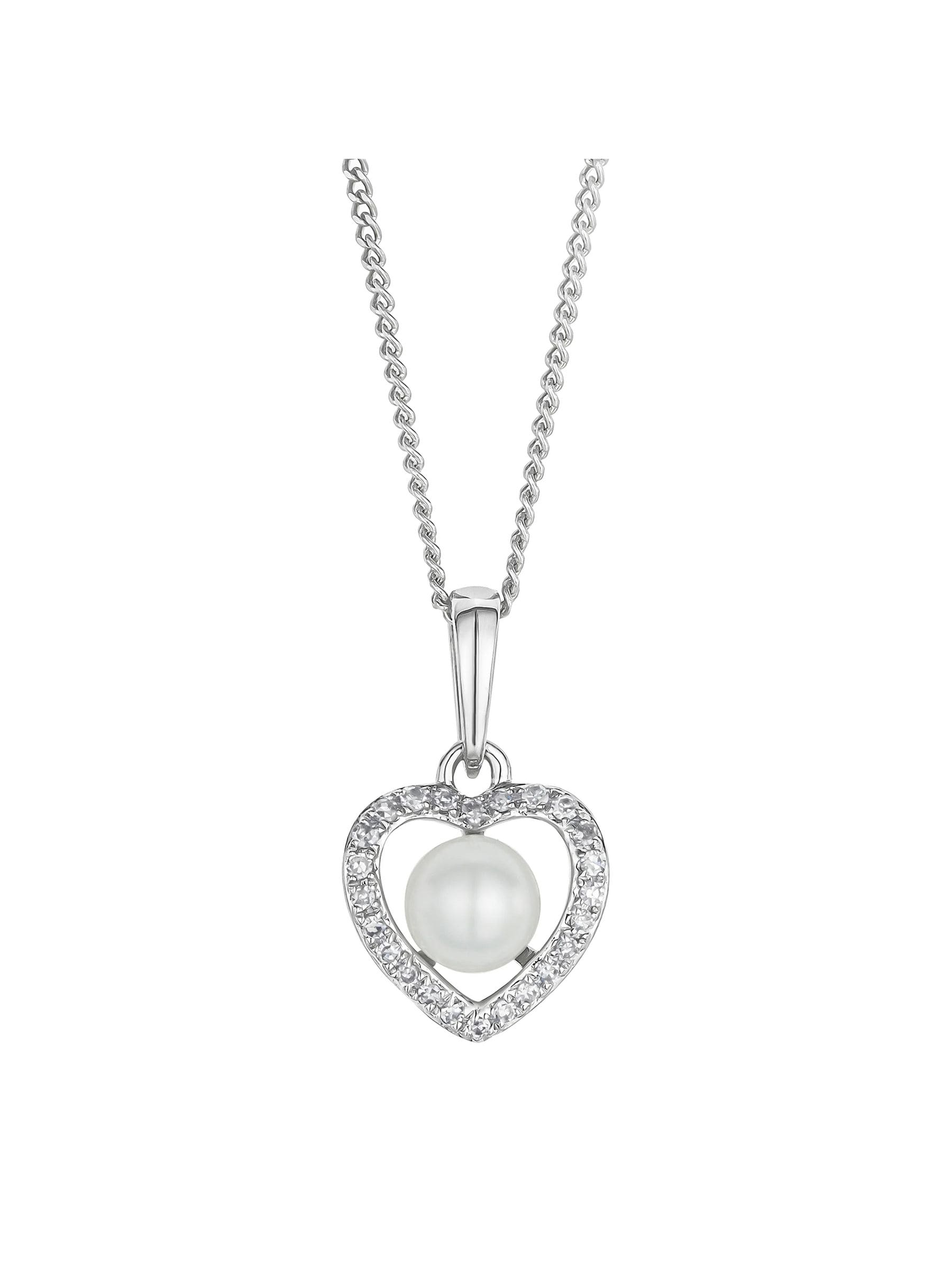 The Diamond Store Stellato pearl diamond pendant, imported from the UK