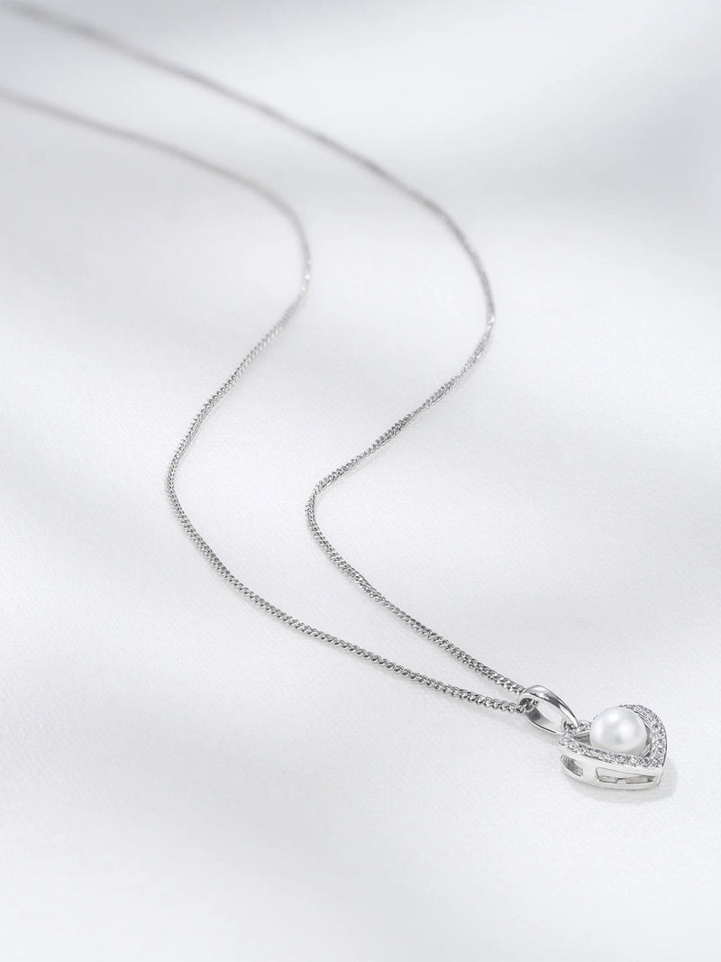 The Diamond Store Stellato pearl diamond pendant, imported from the UK