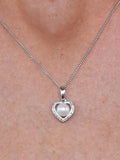 The Diamond Store Stellato pearl diamond pendant, imported from the UK