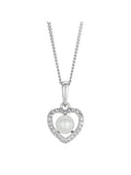 The Diamond Store Stellato pearl diamond pendant, imported from the UK