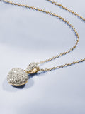 The Diamond Store heart lab diamond necklace 0.50ct - British product
