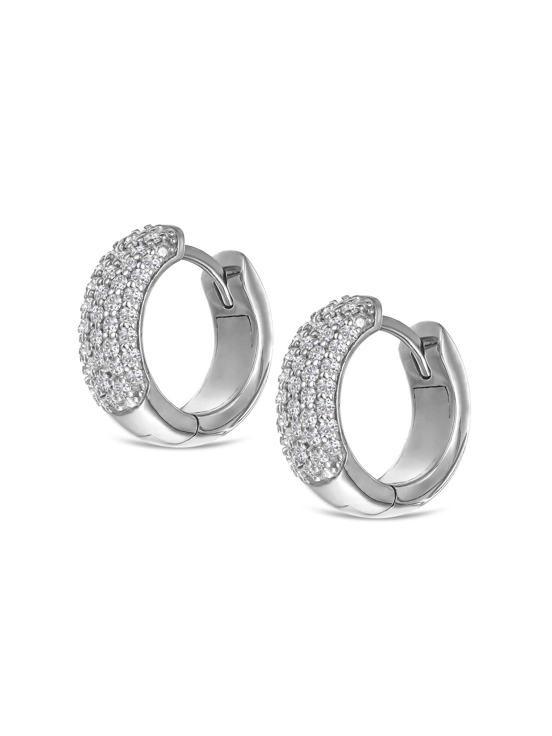 The Diamond Store huggies earrings 0.55ct, imported from the UK