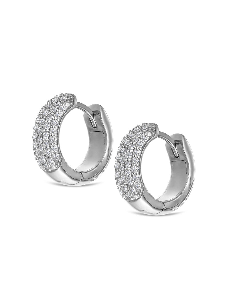 The Diamond Store huggies earrings 0.55ct, imported from the UK