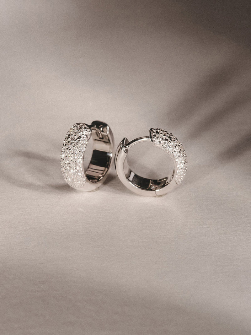 The Diamond Store huggies earrings 0.55ct, imported from the UK