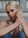 The Diamond Store garnet lab diamond ring in 9K gold (British brand)