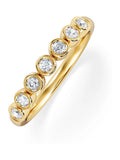 The Diamond Store gold vermeil 0.30ct lab-grown diamond eternity ring, UK version