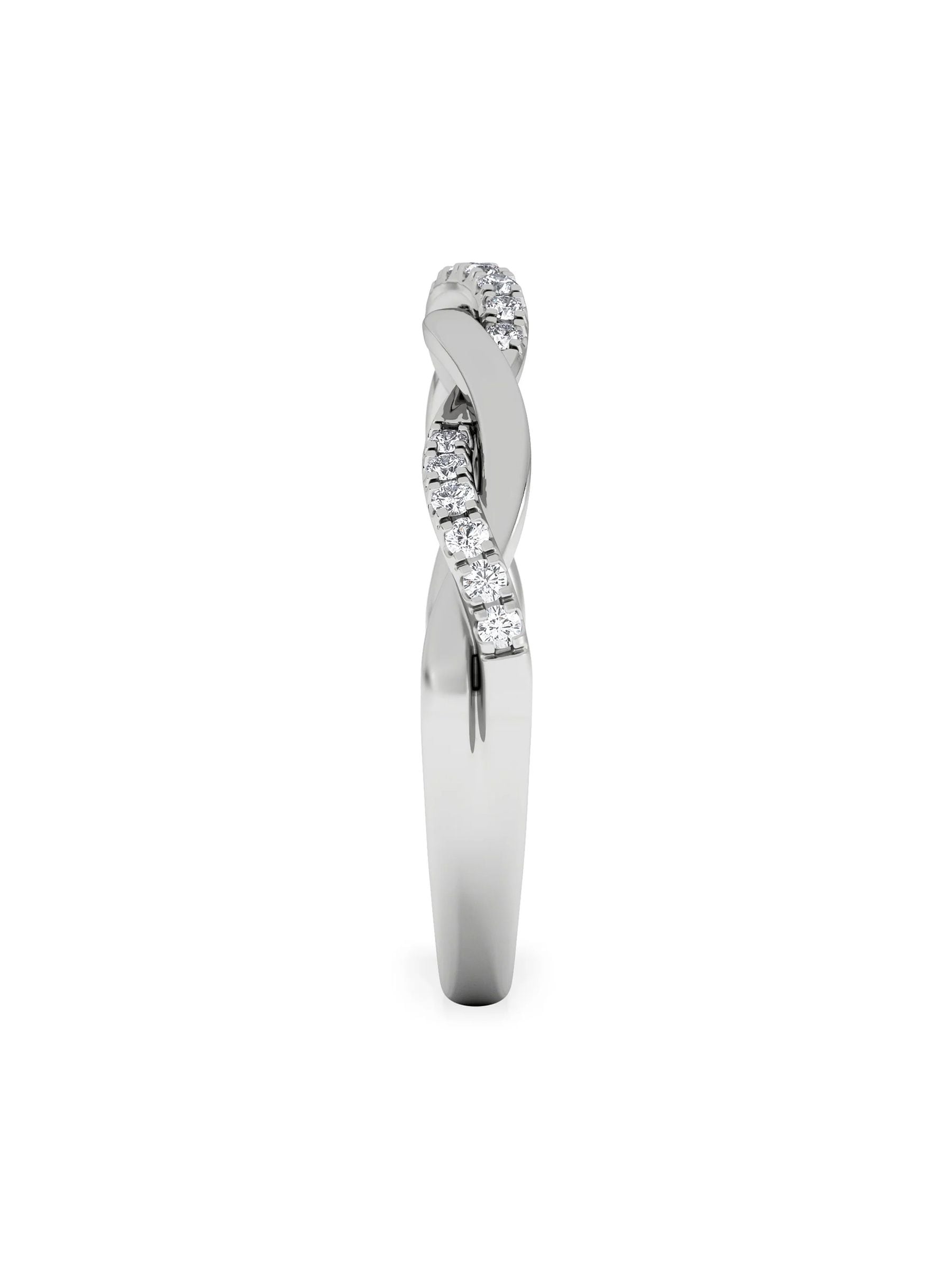 The Diamond Store Celia lab diamond ring 0.15ct - British product