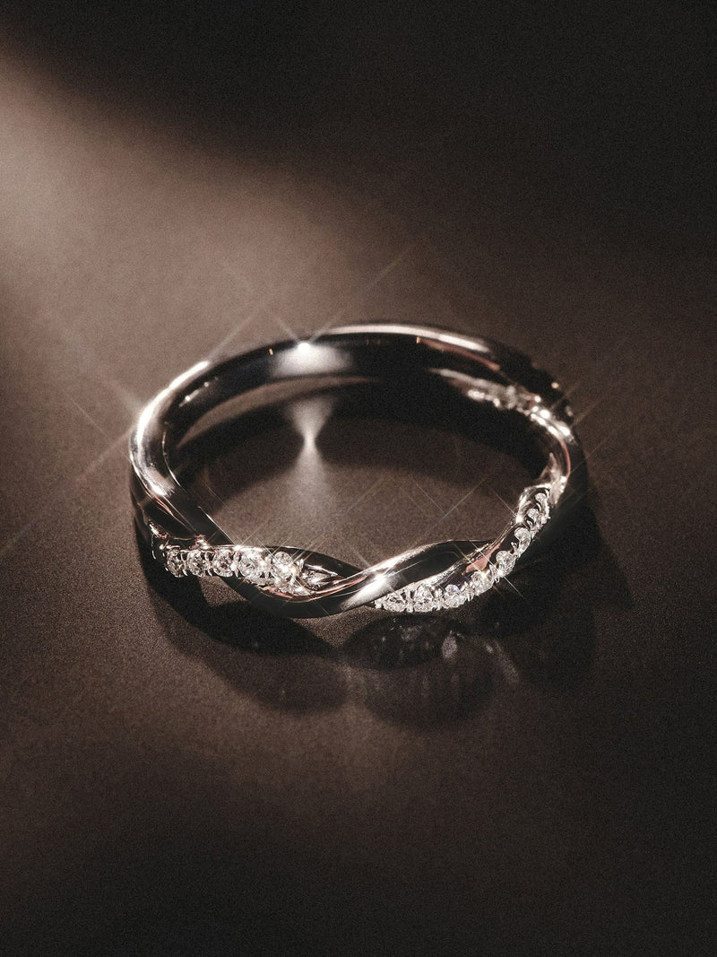 The Diamond Store Celia lab diamond ring 0.15ct - British product