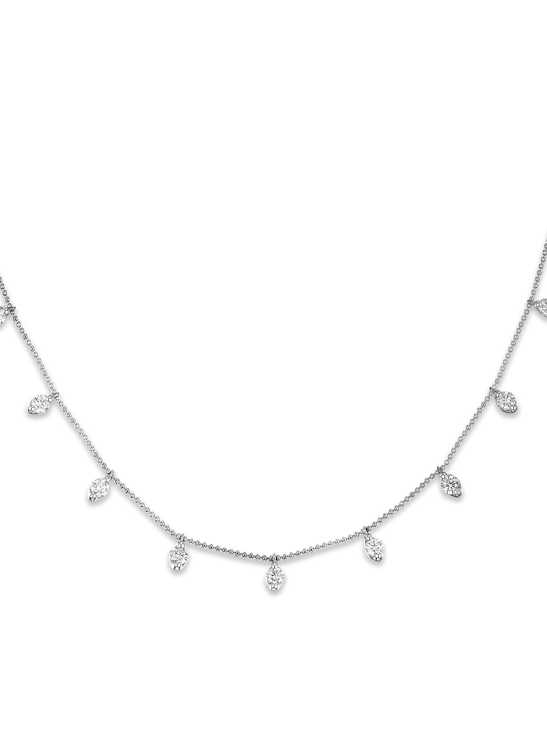 The Diamond Store Vivara lab diamond necklace 1.00ct H/SI, imported from the UK