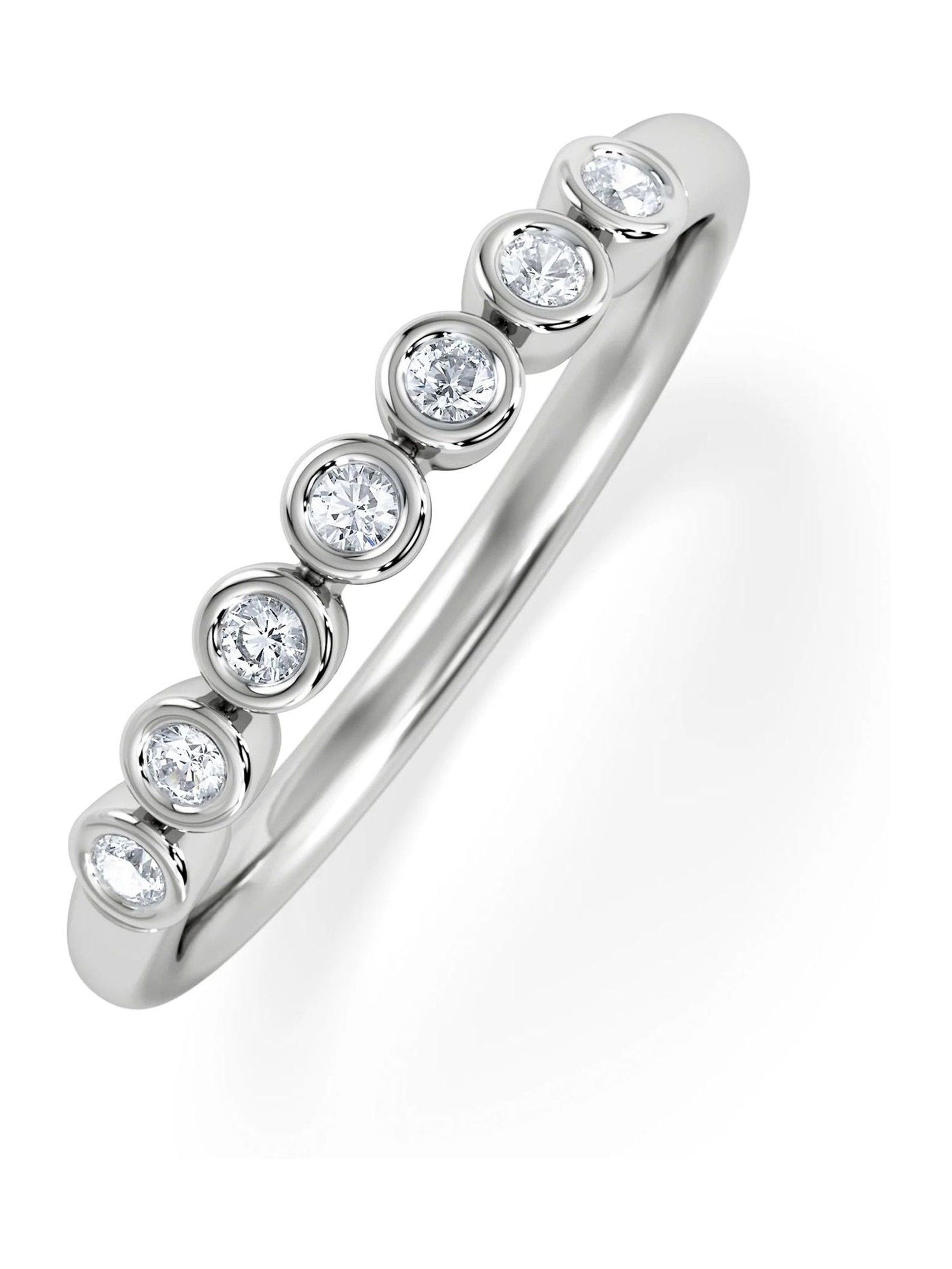 The Diamond Store Orbit eternity ring 0.15ct, imported from the UK