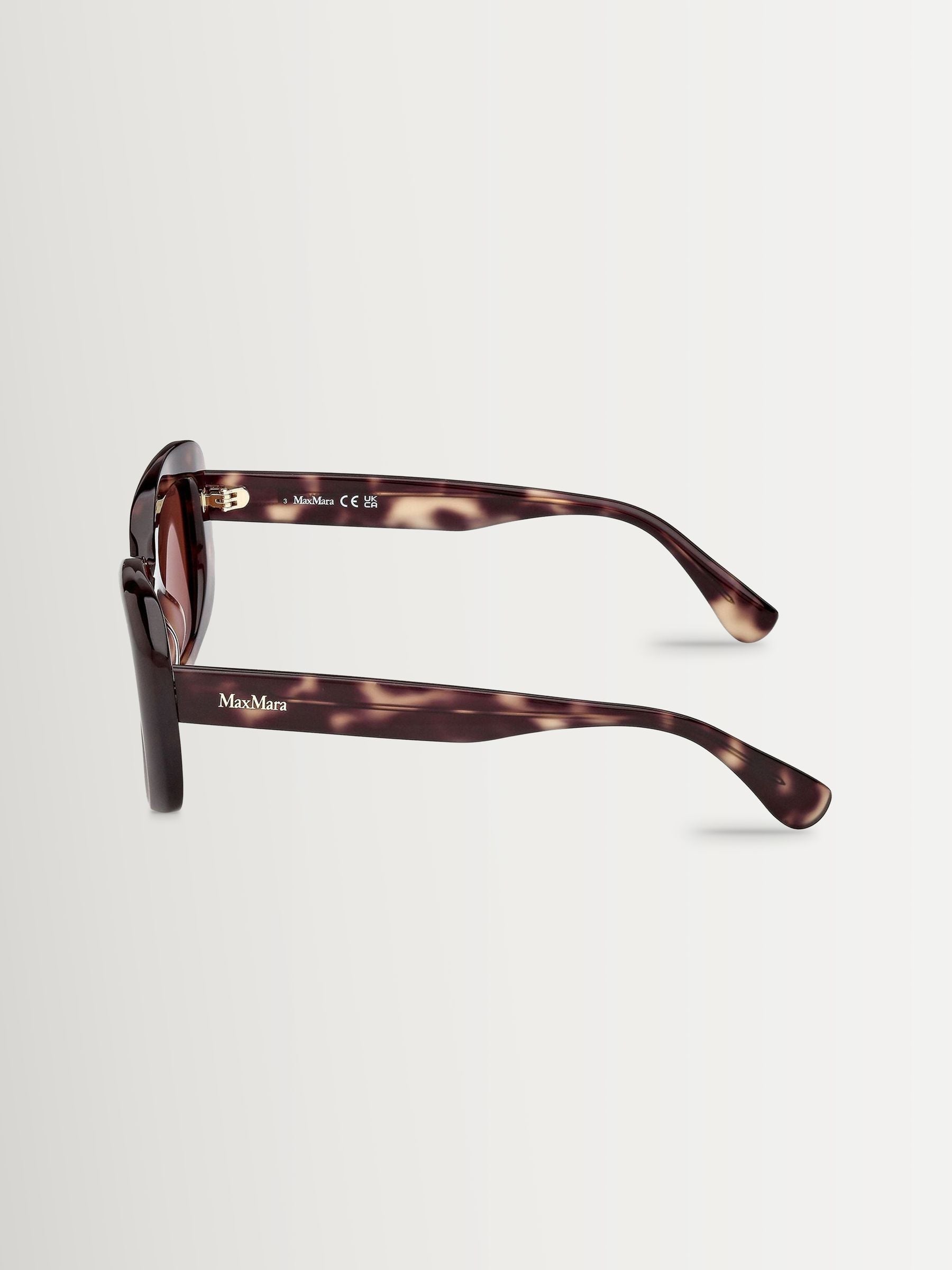Max Mara brown acetate sunglasses - British product