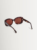 Max Mara brown acetate sunglasses - British product