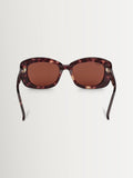 Max Mara brown acetate sunglasses - British product
