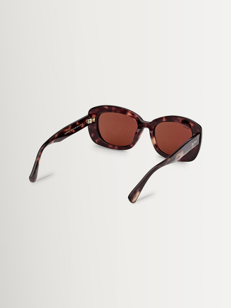 Max Mara brown acetate sunglasses - British product