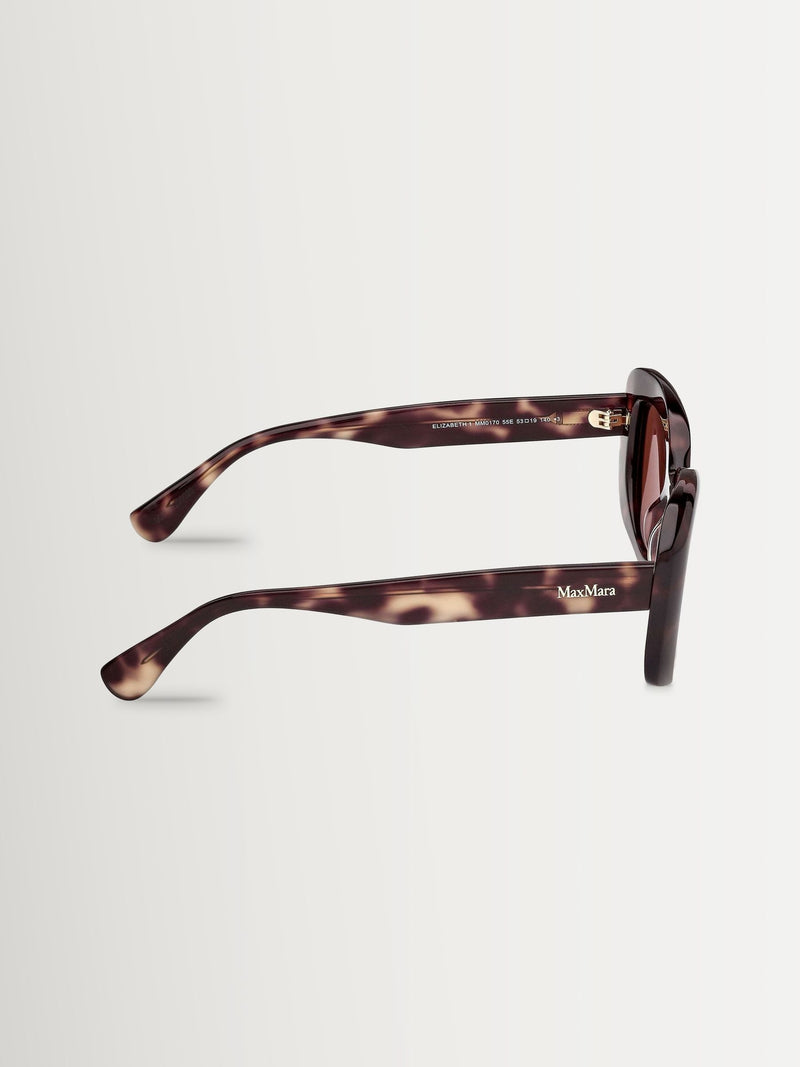 Max Mara brown acetate sunglasses - British product
