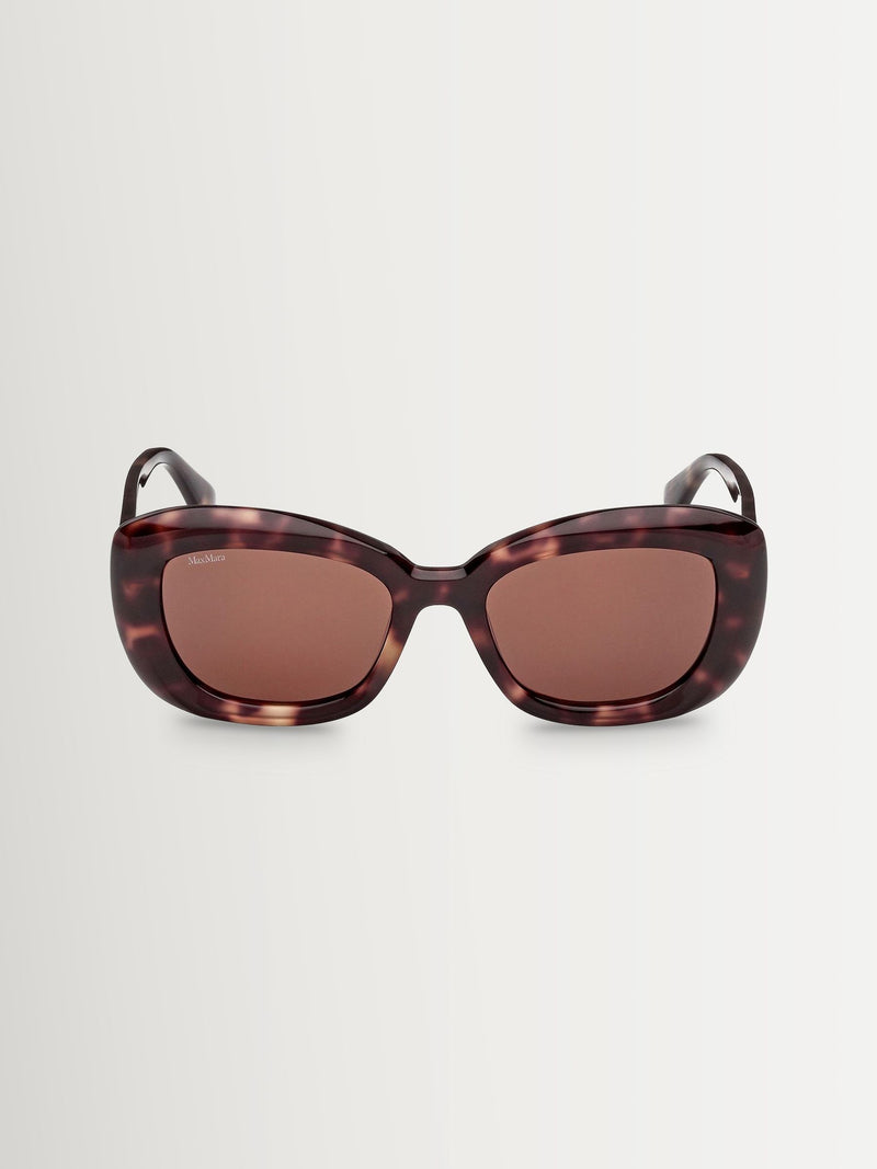 Max Mara brown acetate sunglasses - British product