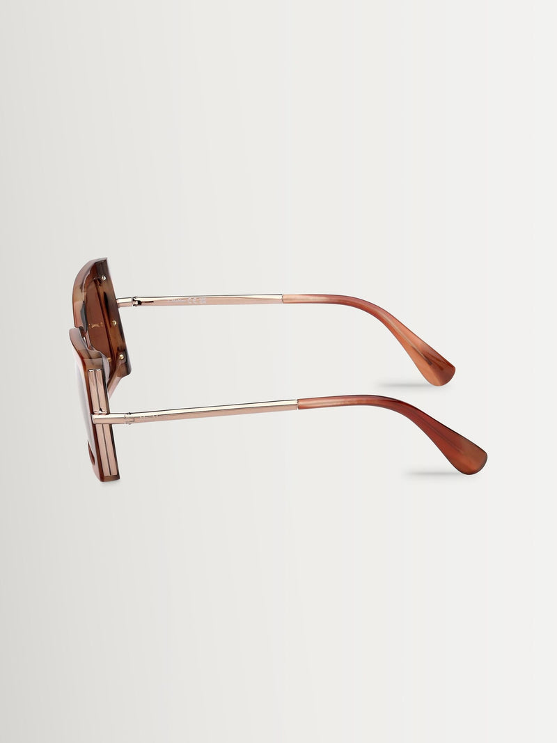 Max Mara red acetate sunglasses - British product