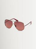 Max Mara gold metal sunglasses, butterfly design, imported from the UK