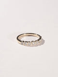 The Diamond Store heart half eternity ring 0.11ct, imported from the UK