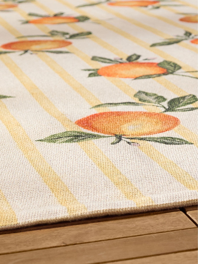 Furn Yellow Fruits Oranges rug 120x170cm (British brand)