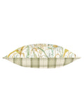 Voyage Moss Lydiard reversible outdoor cushion 30x50, imported from the UK