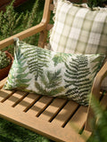 Voyage Moss Elowen reversible outdoor cushion 30x50 cm, UK version