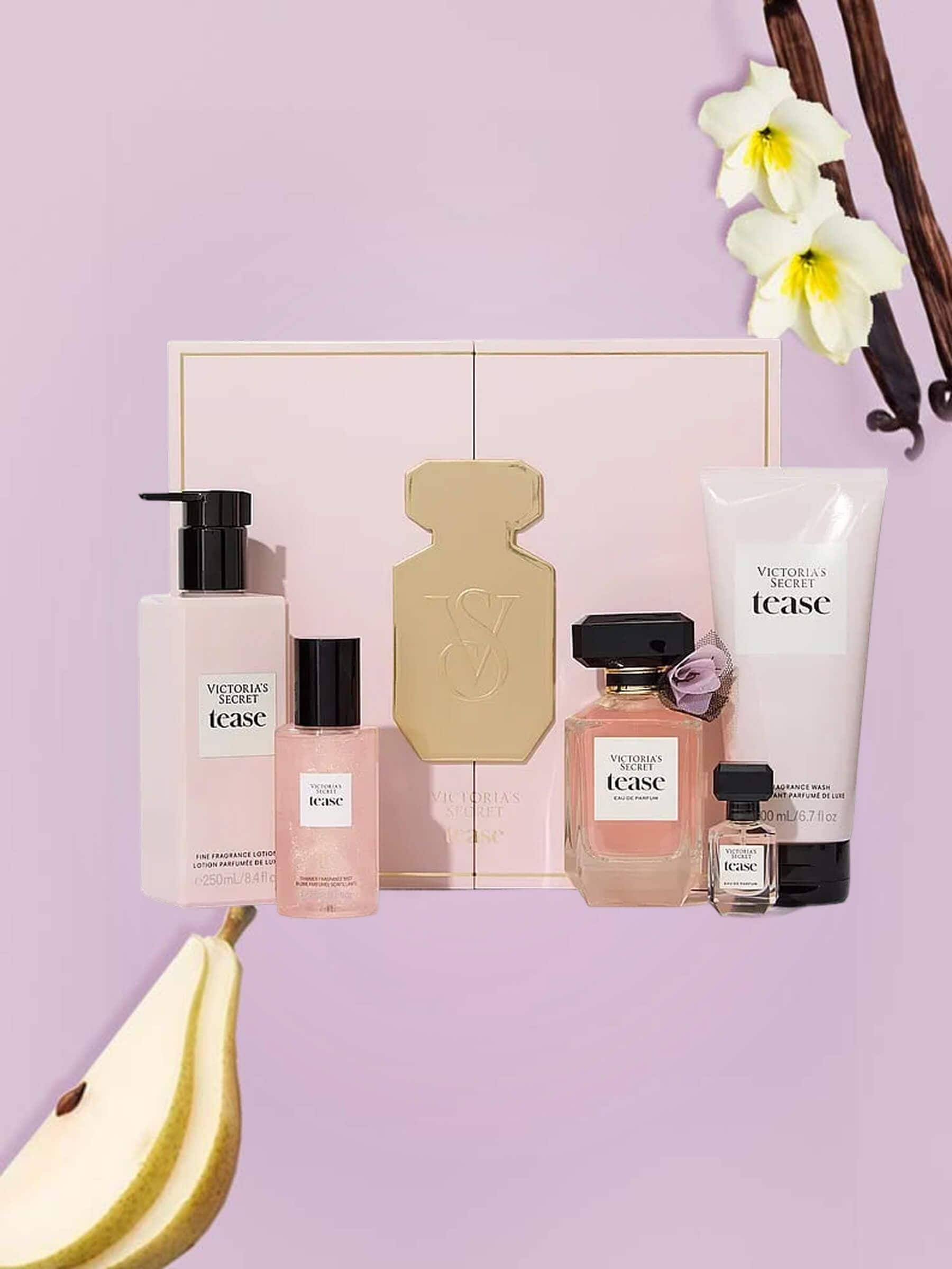 Victoria's Secret Tease 5 Piece Gift Set warm gourmand fragrance (British brand)