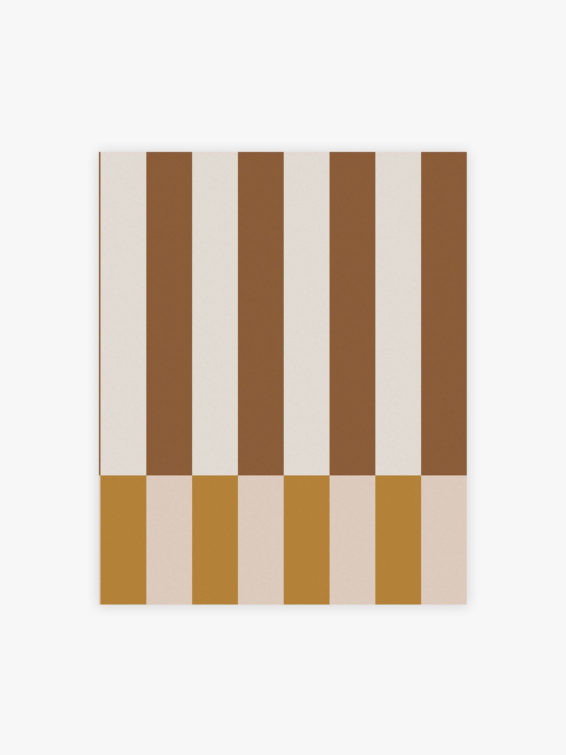 MADE.COM Terri Ochre wallpaper sample A4, imported from the UK