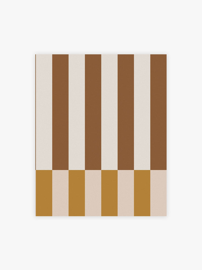 MADE.COM Terri Ochre wallpaper sample A4, imported from the UK