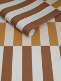 MADE.COM Terri Ochre wallpaper sample A4, imported from the UK