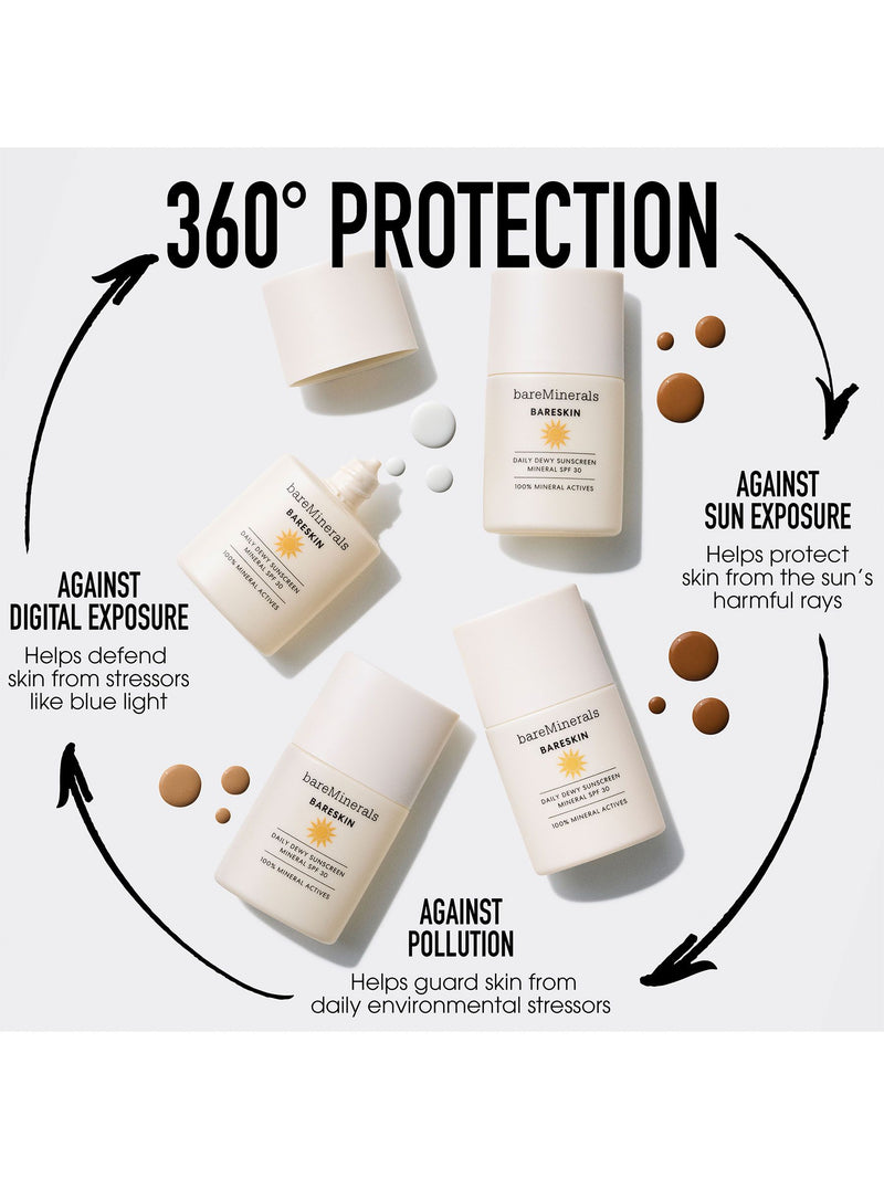 bareMinerals Daily Dewy sunscreen SPF 30, imported from the UK