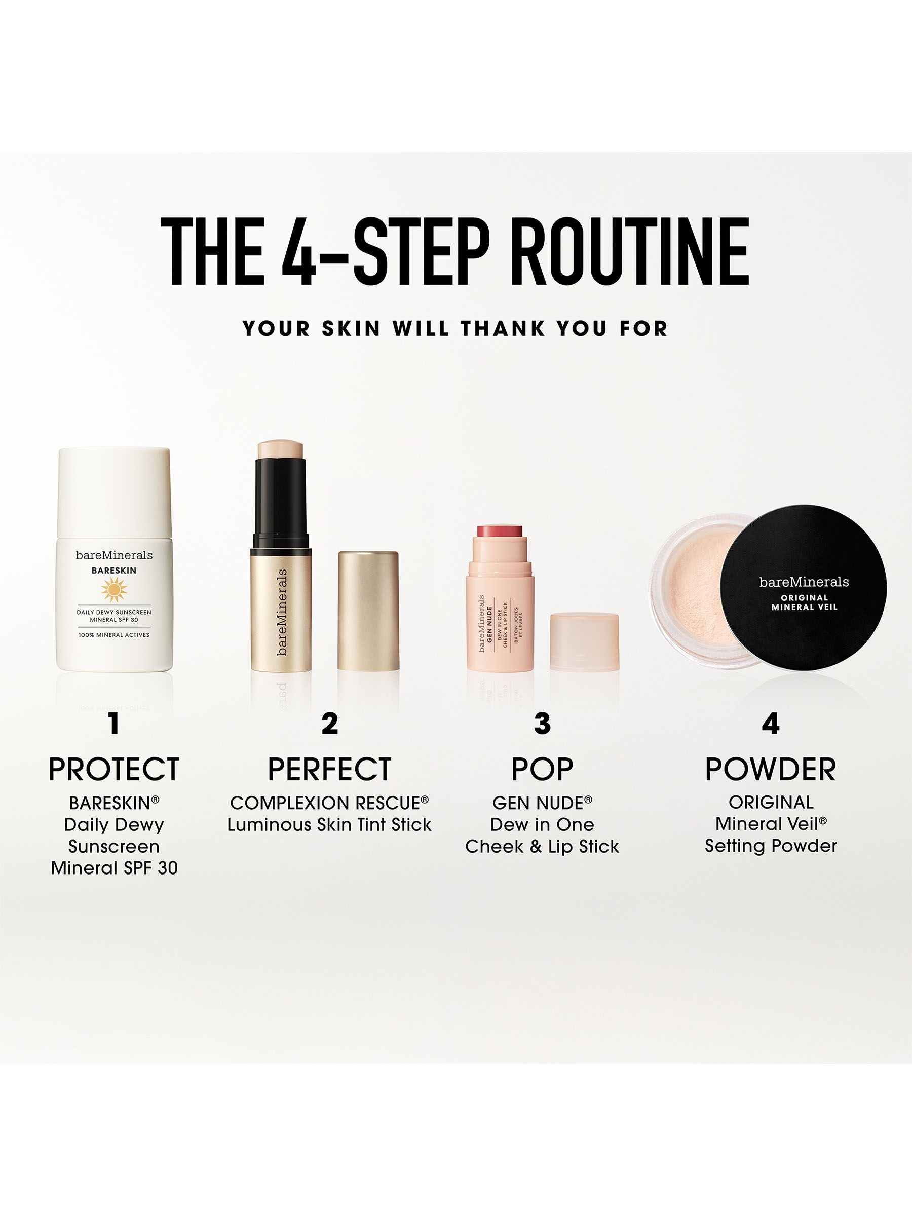 bareMinerals Daily Dewy sunscreen SPF 30, imported from the UK