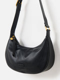 Oliver Bonas black sling crossbody bag 17cm (British brand)