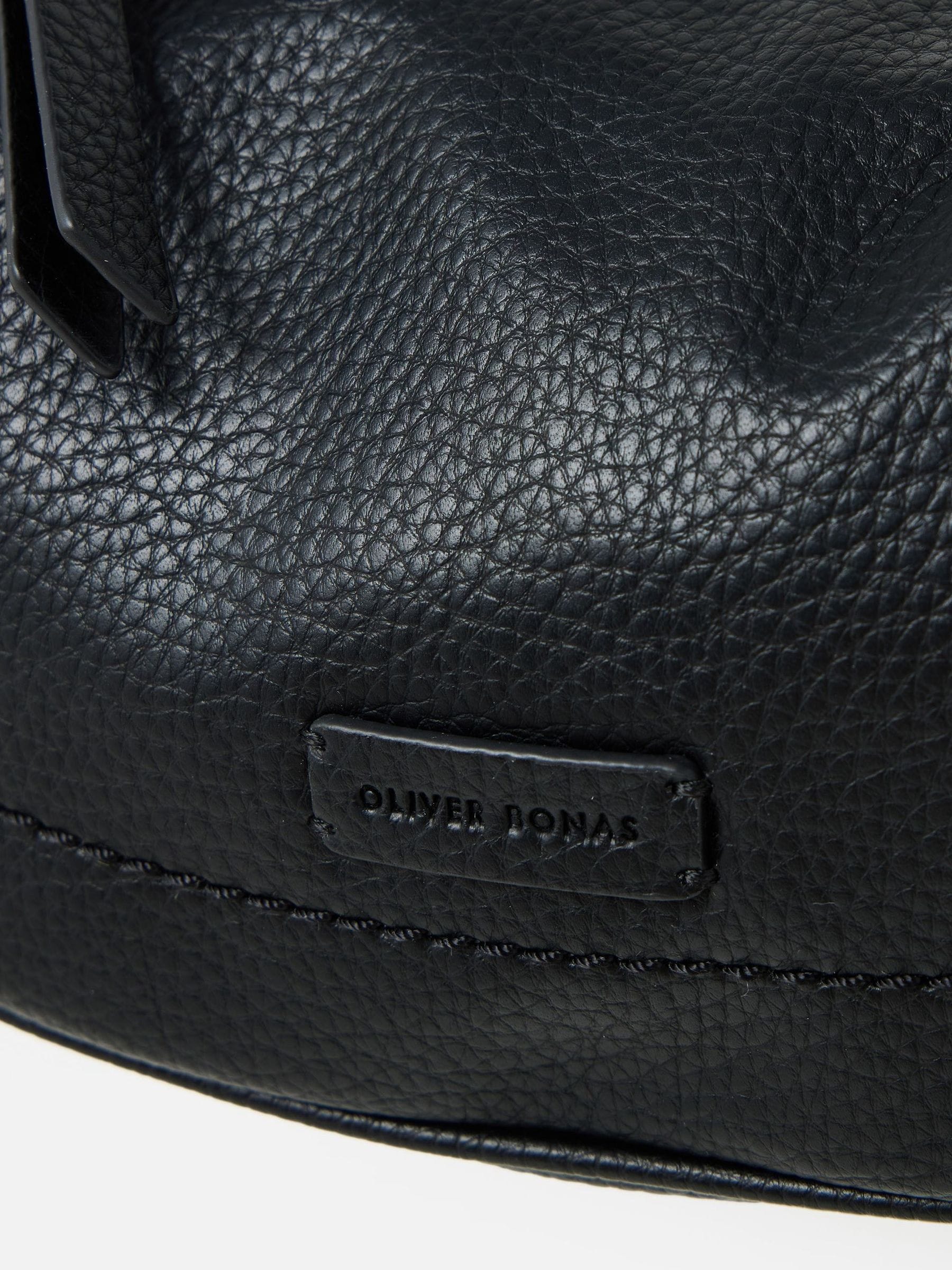 Oliver Bonas black sling crossbody bag 17cm (British brand)